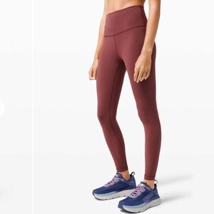 Lululemon Wunder Train High-Rise Tight 25" size 4